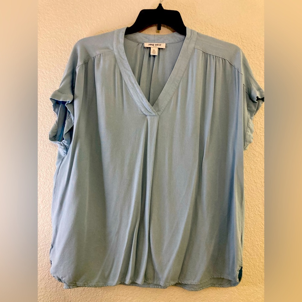 Nine West V-Neck Top